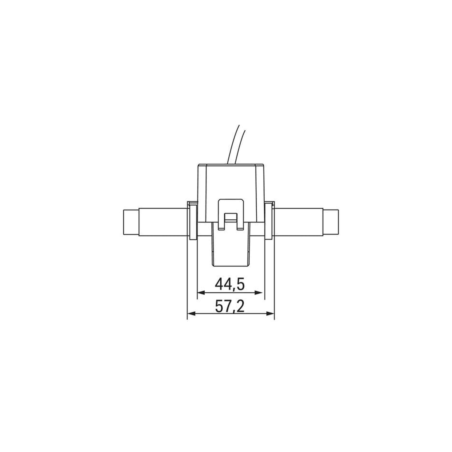 WAGO Umbauwandler für Rundleiter bis 28mm (200A/1A)