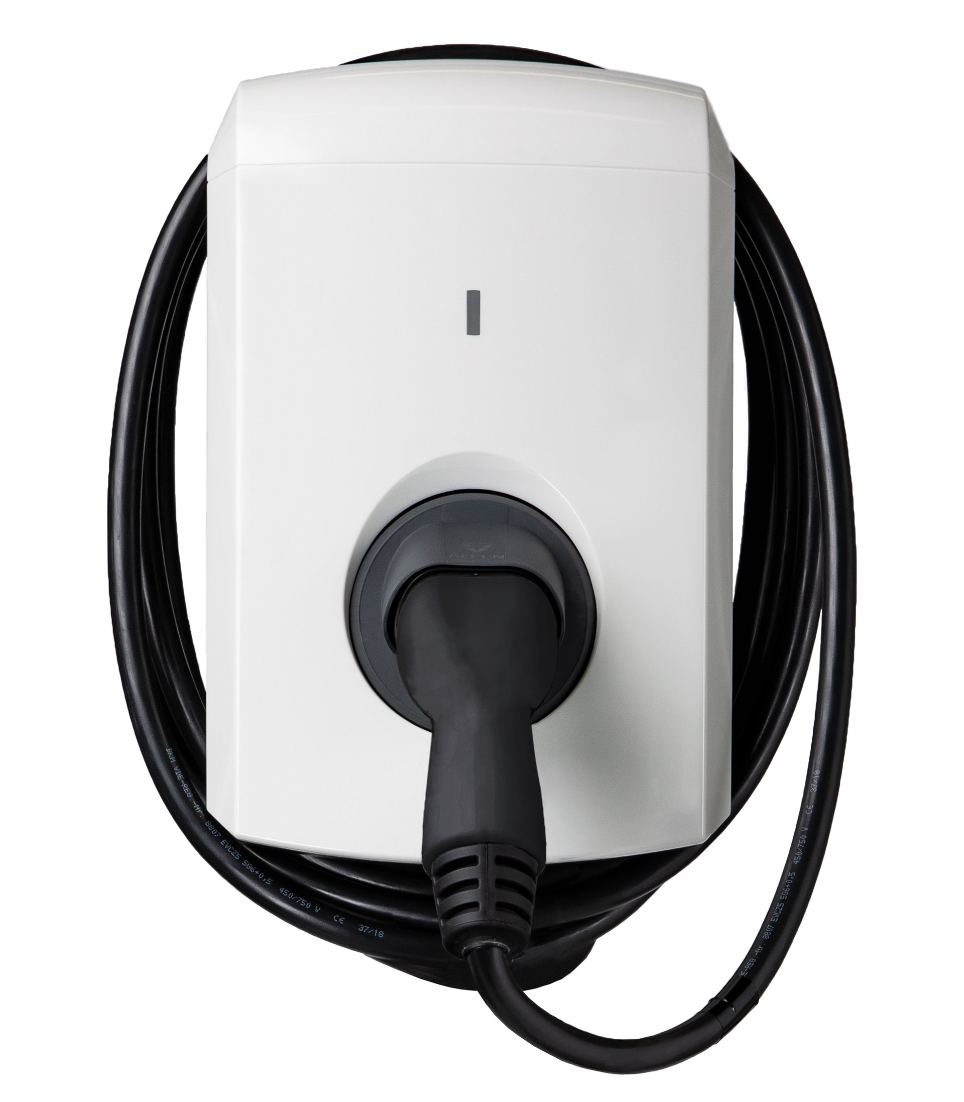 Alfen Eve Single S-line Wallbox mit Typ-2 Ladekabel (bis 11kW, MID)