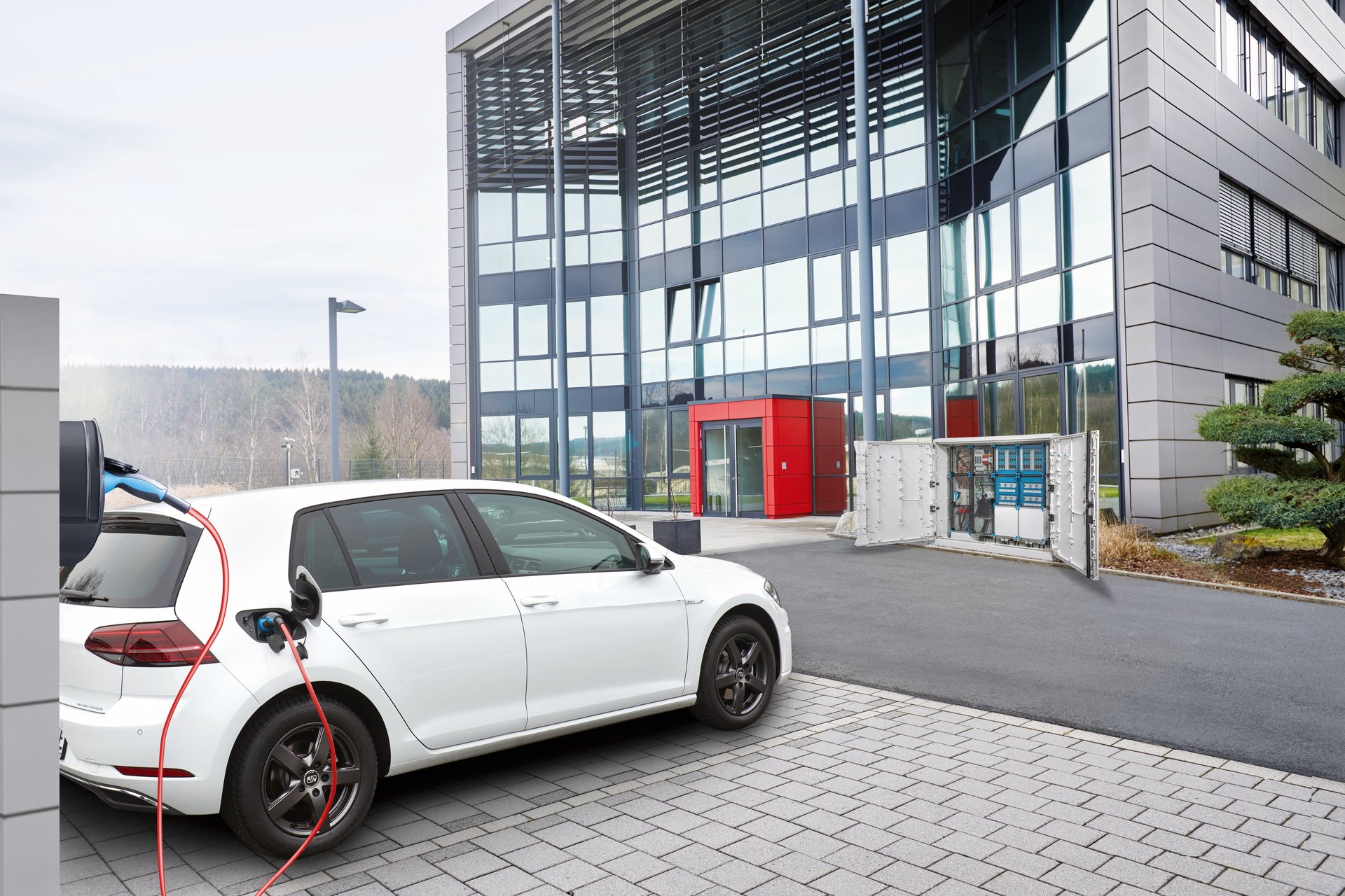 Hensel Mi EV Anschlussfertiger Unterverteiler für Ladestationen 22kW