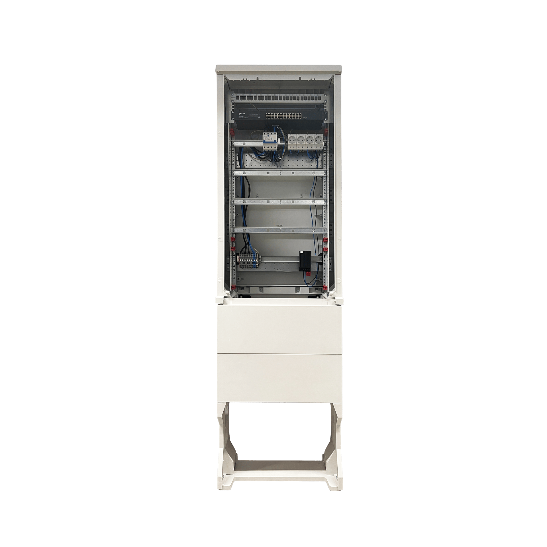 Alphatec Netzwerkzentrale Outdoor 24 Ports v2