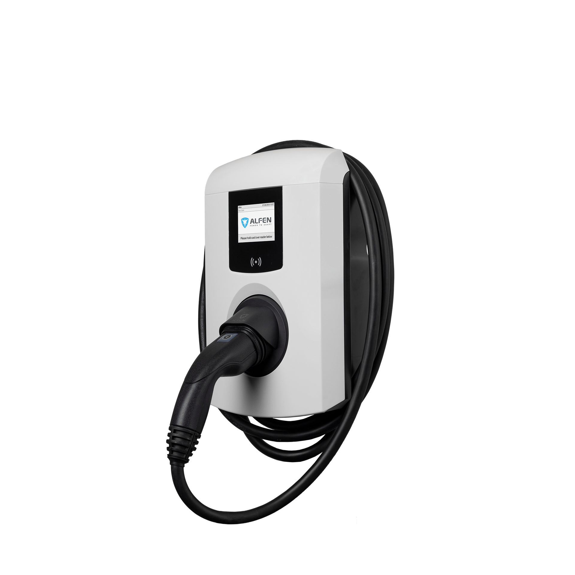 Alfen Eve Single Plus DE Wallbox mit Typ 2-Ladekabel (bis 22 kW, Eichrecht)