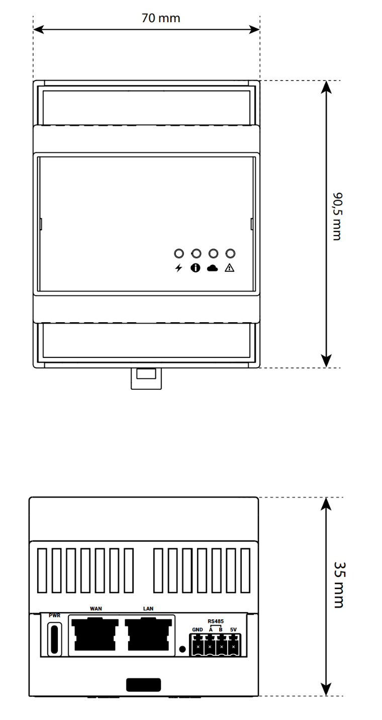 Reduxi Controller LITE EMS-Controller (Hutschiene)