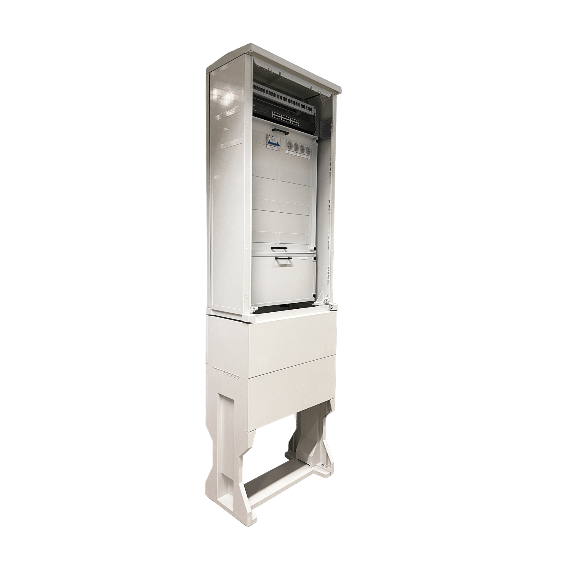 Alphatec Netzwerkzentrale Outdoor 24 Ports v2