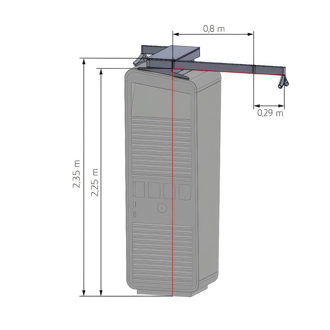 alpitronic hypercharger HYC300/HYC400 Kabelmanagementsystem
