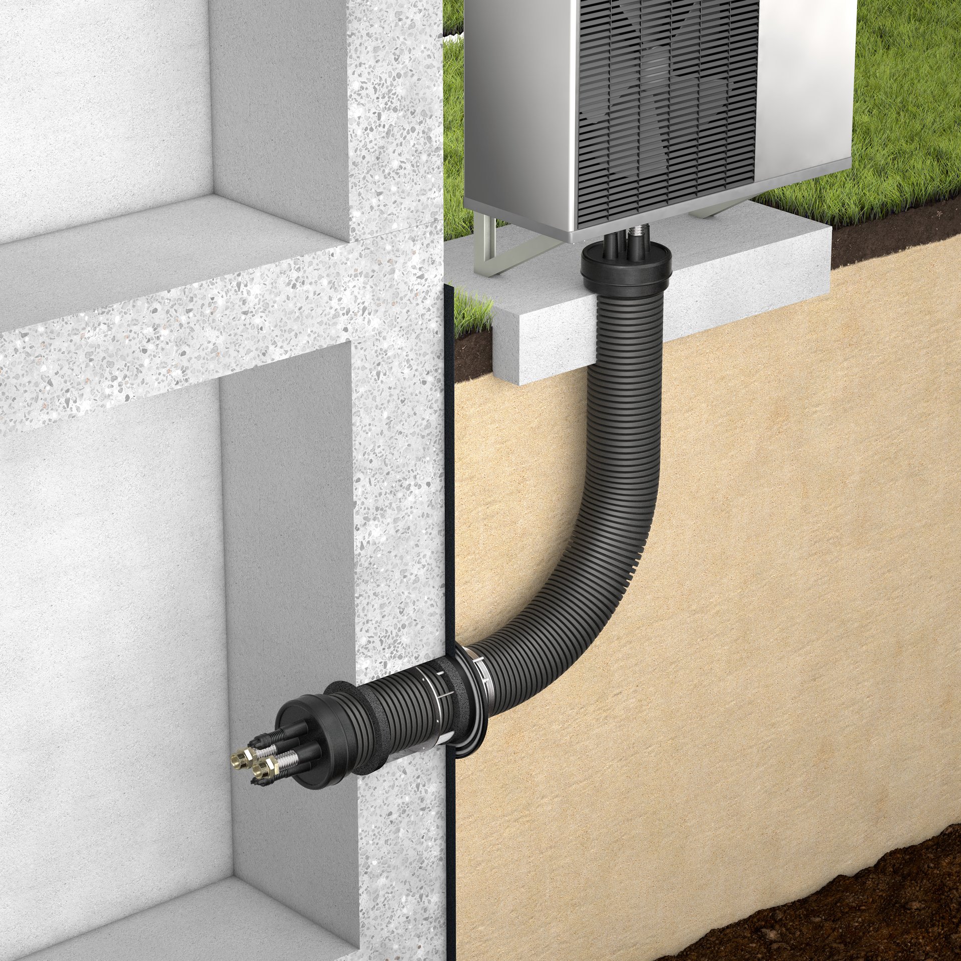 DOYMAfix® Connect HP/B Pro - Kellereinführung für Wärmepumpen 