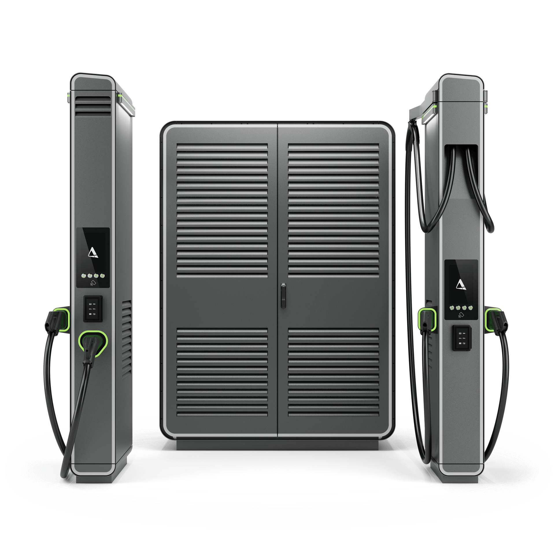 alpitronic hypercharger HYC1000 DC-Ladesystem (bis 1000 kW, Eichrecht, individuelle CCS und MCS Varianten)