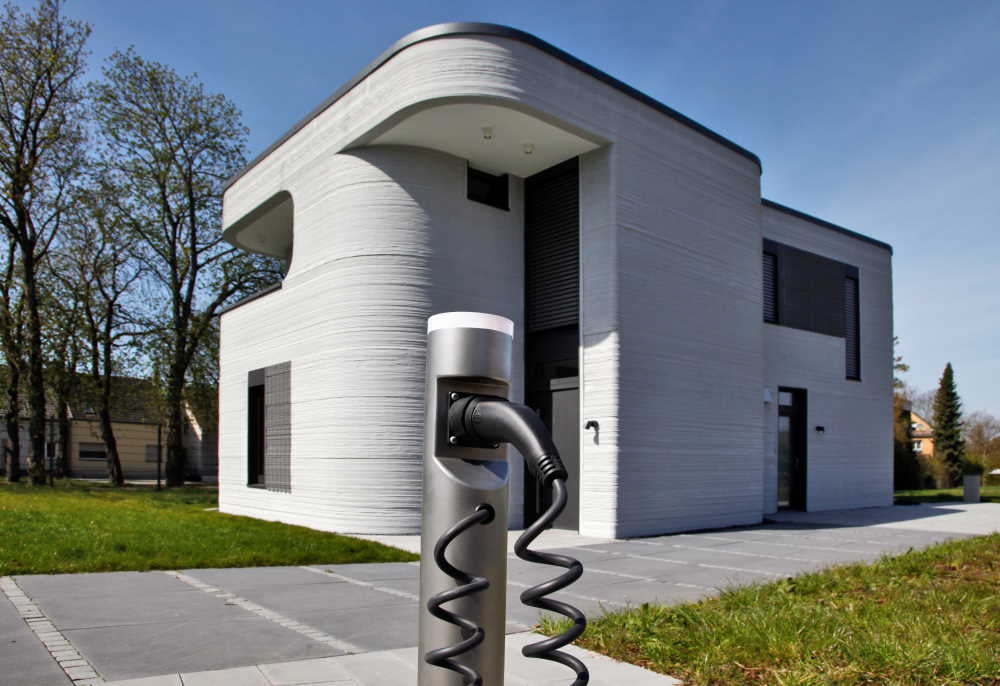 Alcona STROMAT-P Ladesäule mit Spiralladekabel 11 kW