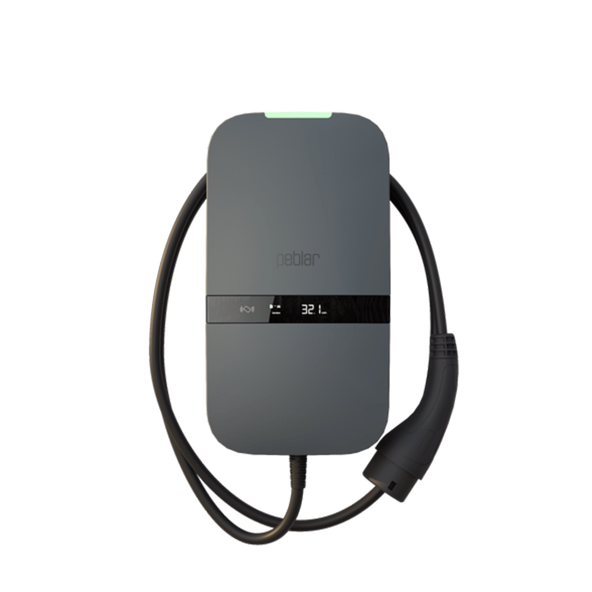 Peblar Business Wallbox mit Typ 2-Ladekabel (bis 22 kW, MID)