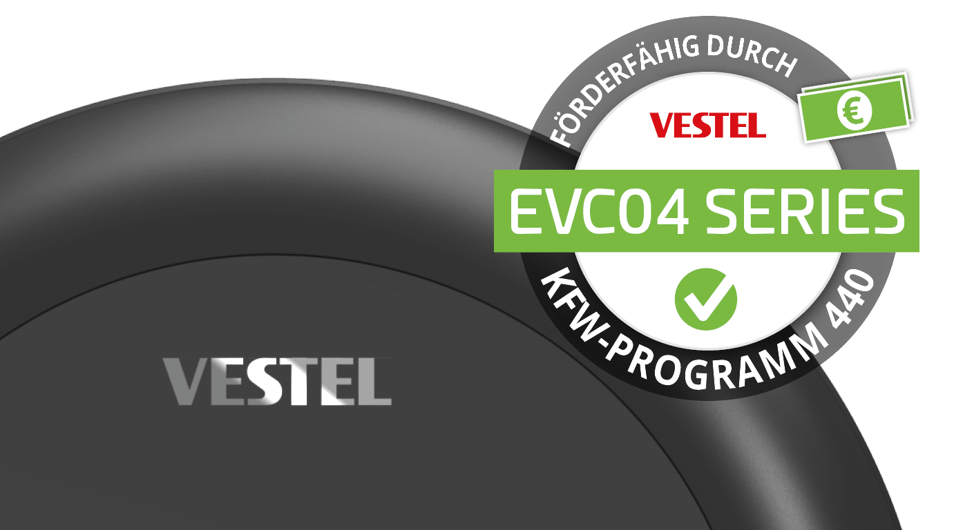 Vestel EVC04-AC22 Wallbox (bis 22 kW) mit Ladesteckdose