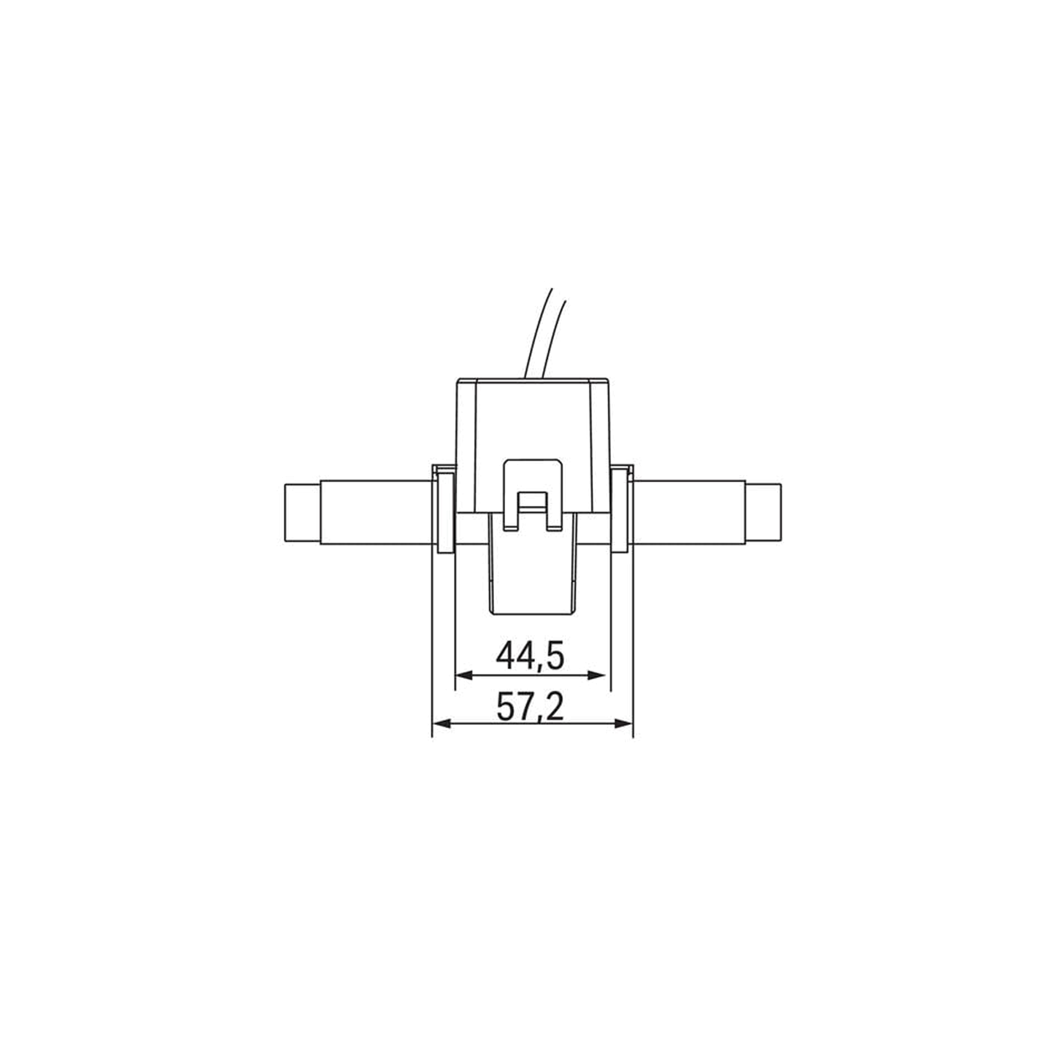WAGO Umbauwandler für Rundleiter bis 28mm (200A/1A)