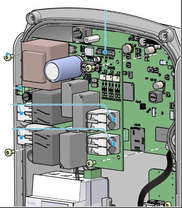 Alfen Eve Single Pro-/S-Line Powerboard (Ersatzteil)