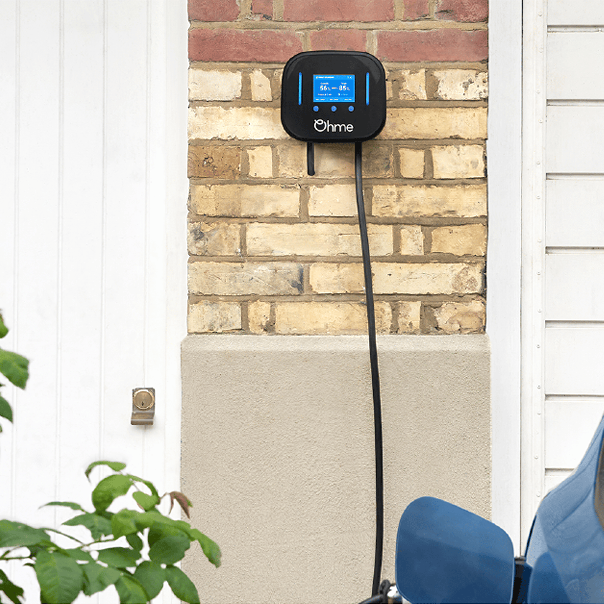 Ohme Home Pro Wallbox mit Typ 2-Ladekabel (bis 11 kW)