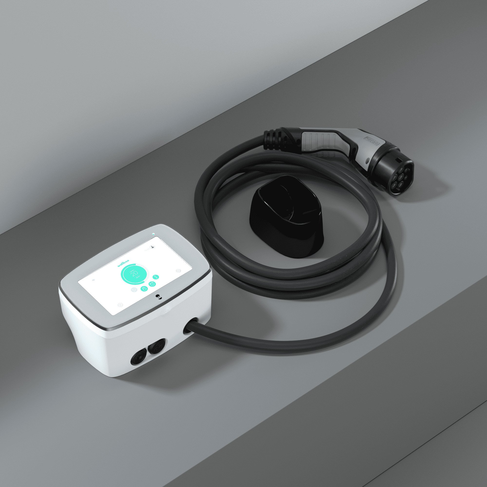 Wallbox Commander 2 (bis 22 kW) mit Typ 2-Ladekabel