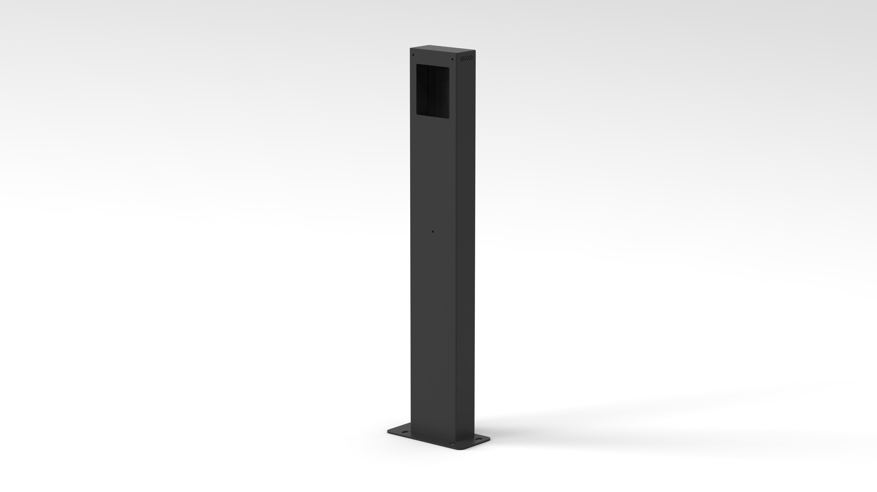 Technagon Stele barrierefrei für 1x TEW4 AC-Wallbox