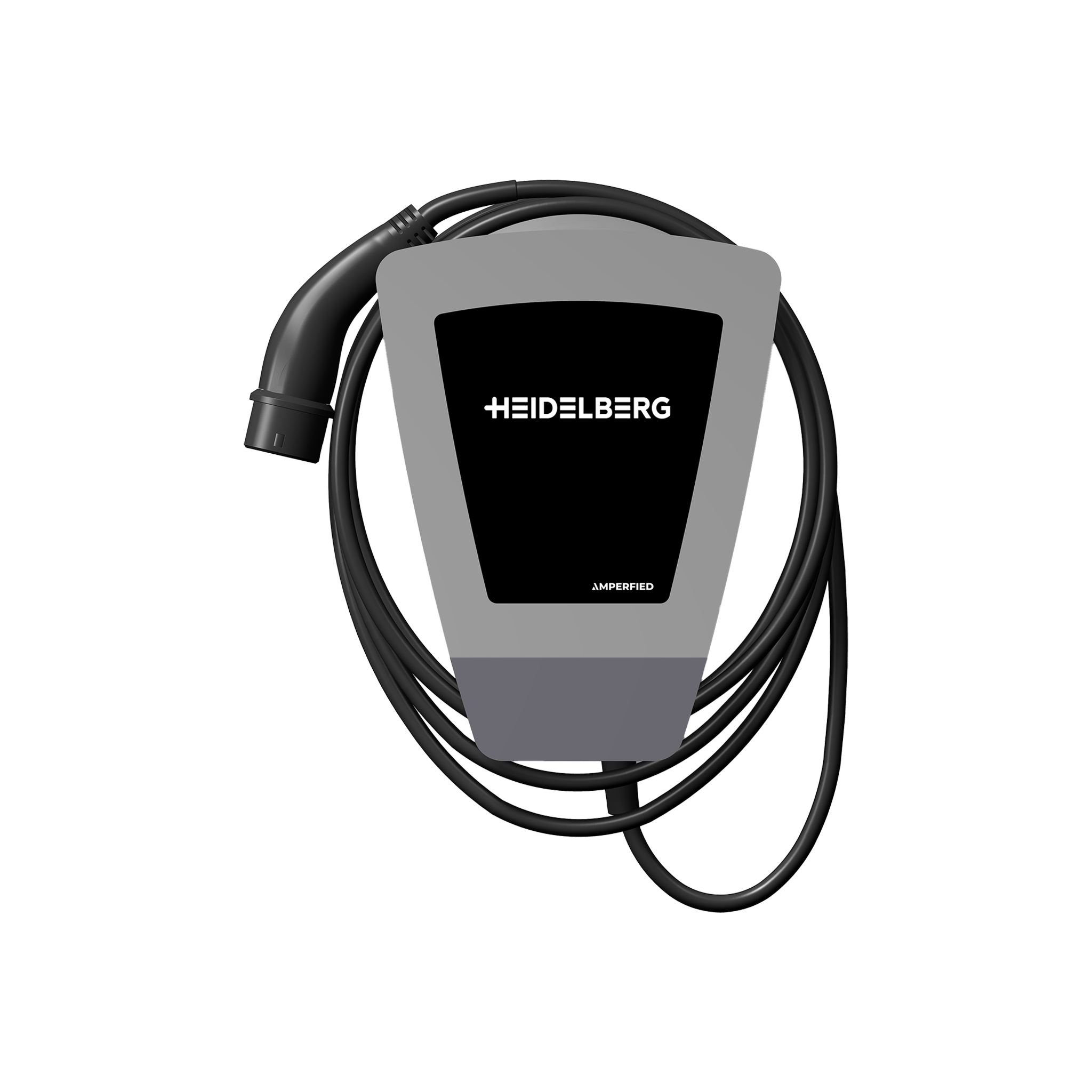 Heidelberg Stele Solo Lite - Supporto Da Parete Per Wallbox Heidelberg, Acciaio Inox Opaco, Universale, Made In Germany