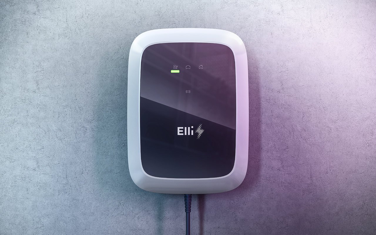 Elli Charger Connect Wallbox (bis 11kW) mit Typ 2-Ladekabel