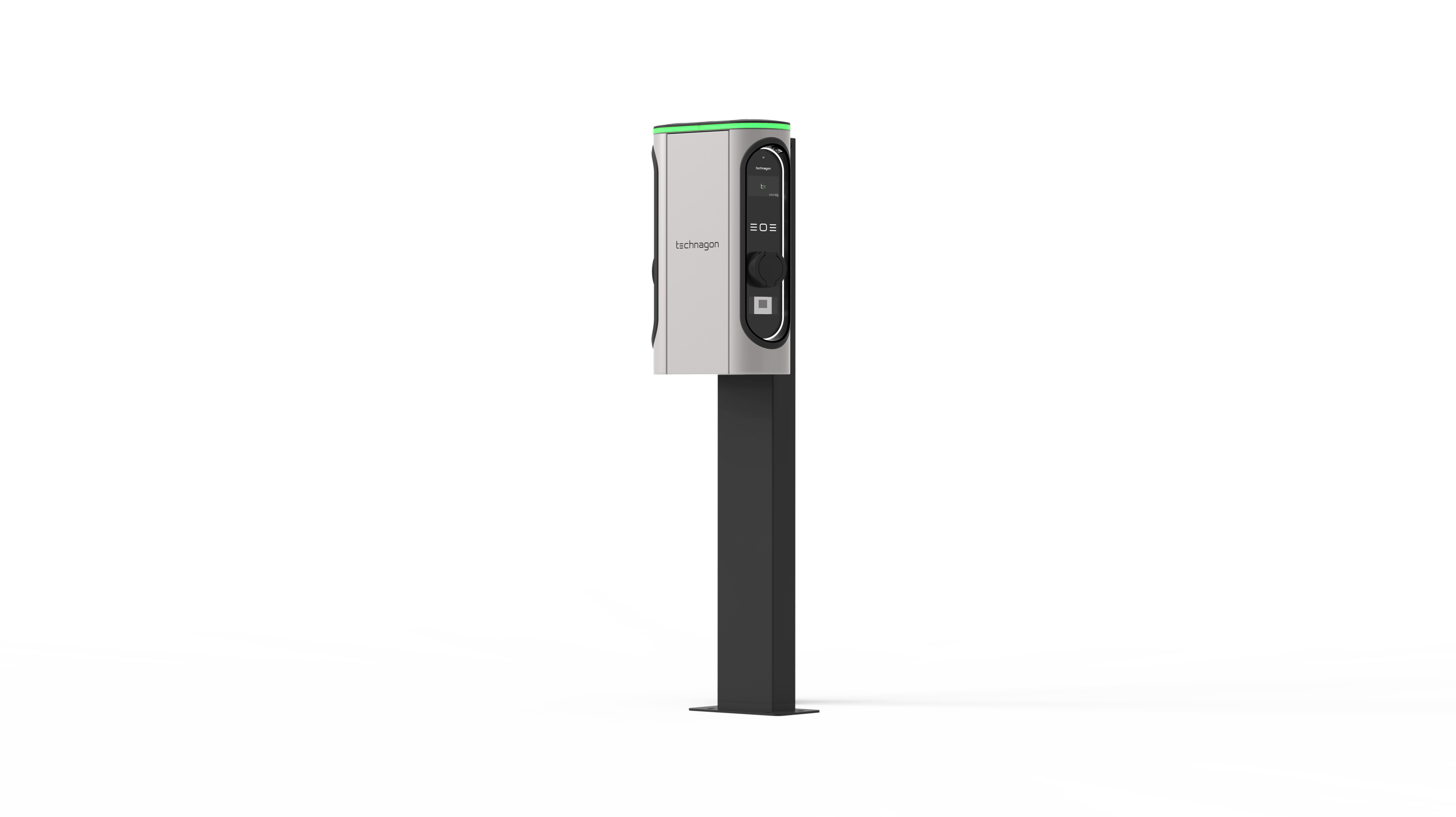 Technagon Stele für 1x TEW4 AC-Wallbox