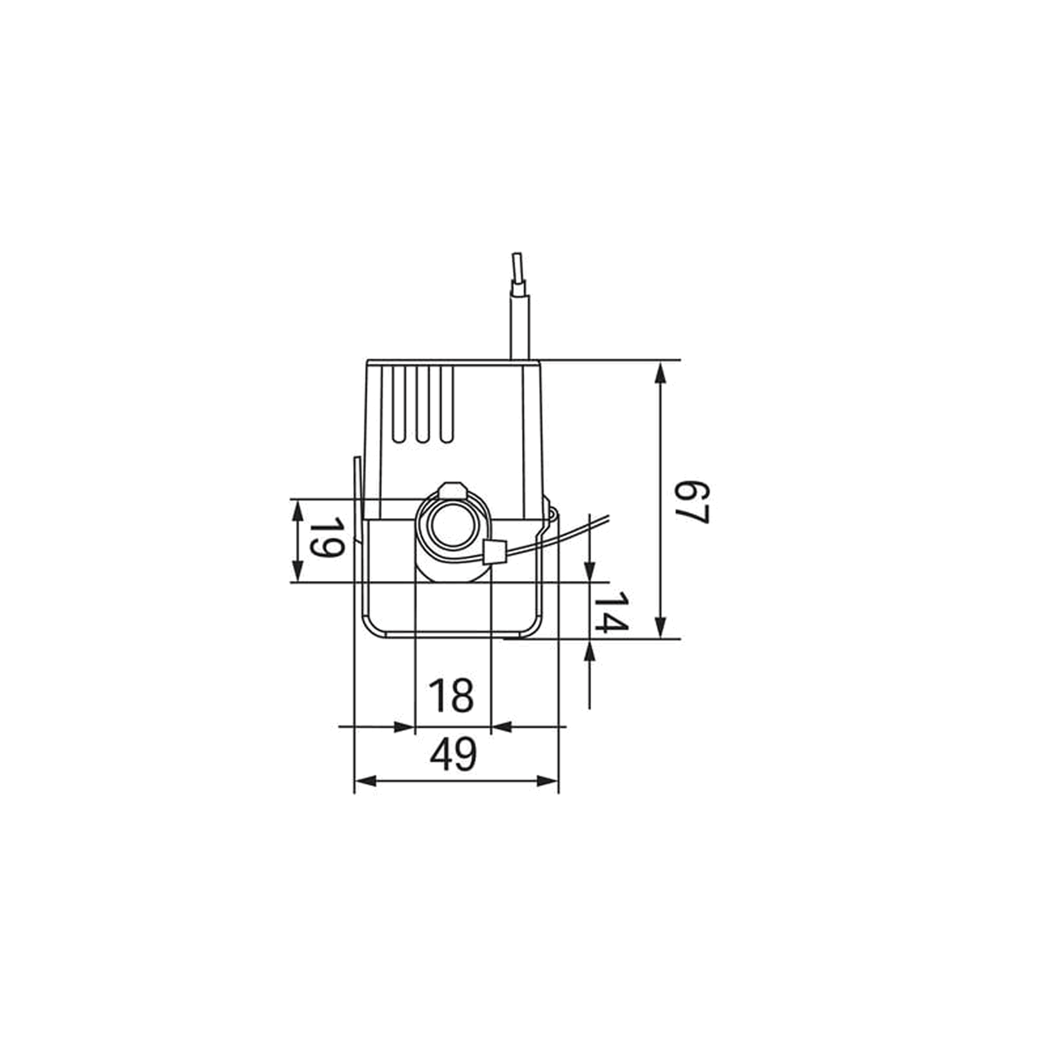 WAGO Umbauwandler für Rundleiter bis 18 mm (200A/5A)
