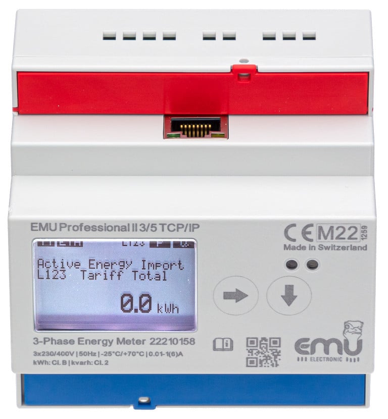 EMU Professional II 3/5 TCP/IP Wirkenergiezähler