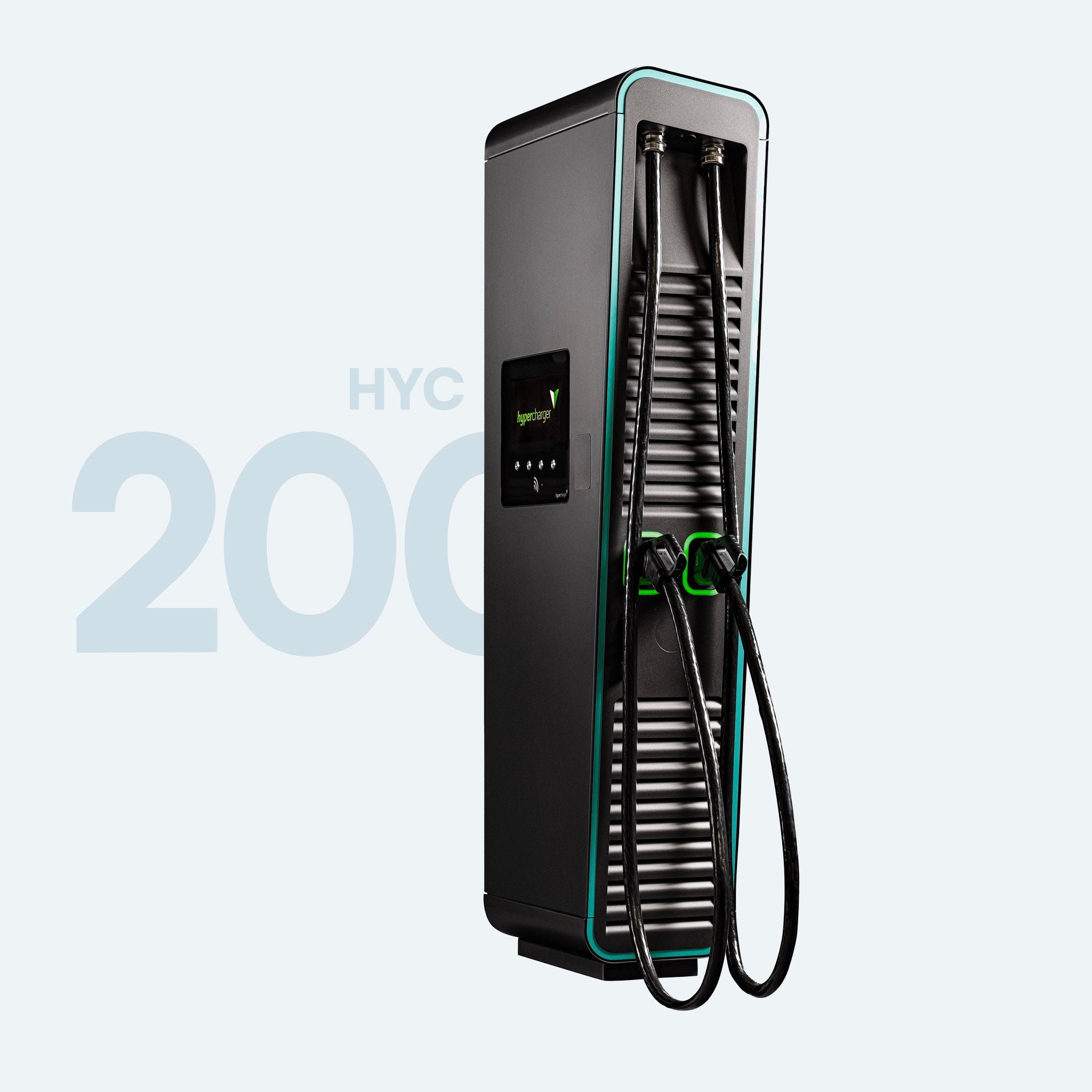 alpitronic hypercharger HYC200 DC-Ladesäule mit bis zu 2 CCS-Stecker (bis 200 kW, Eichrecht, individuelle Varianten)