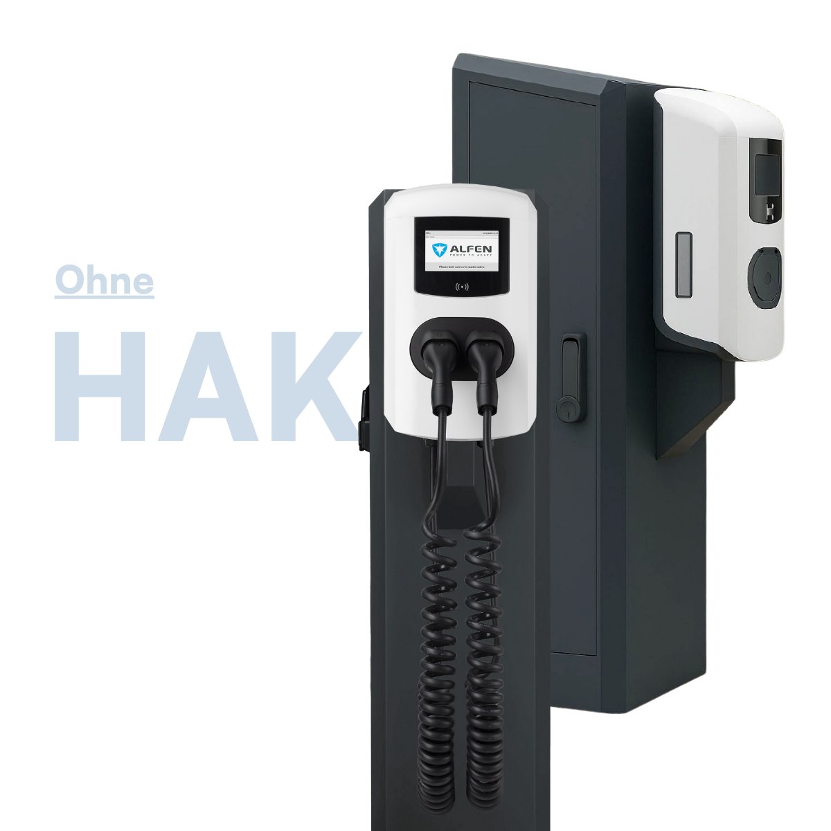 Alfen Eve Double Plus Public AC-Ladesäule ohne HAK (bis 22 kW, Eichrecht) - Nachfolger PG-line