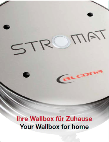 alcona STROMAT Wallbox (bis 22 kW) mit Typ 2-Ladekabel