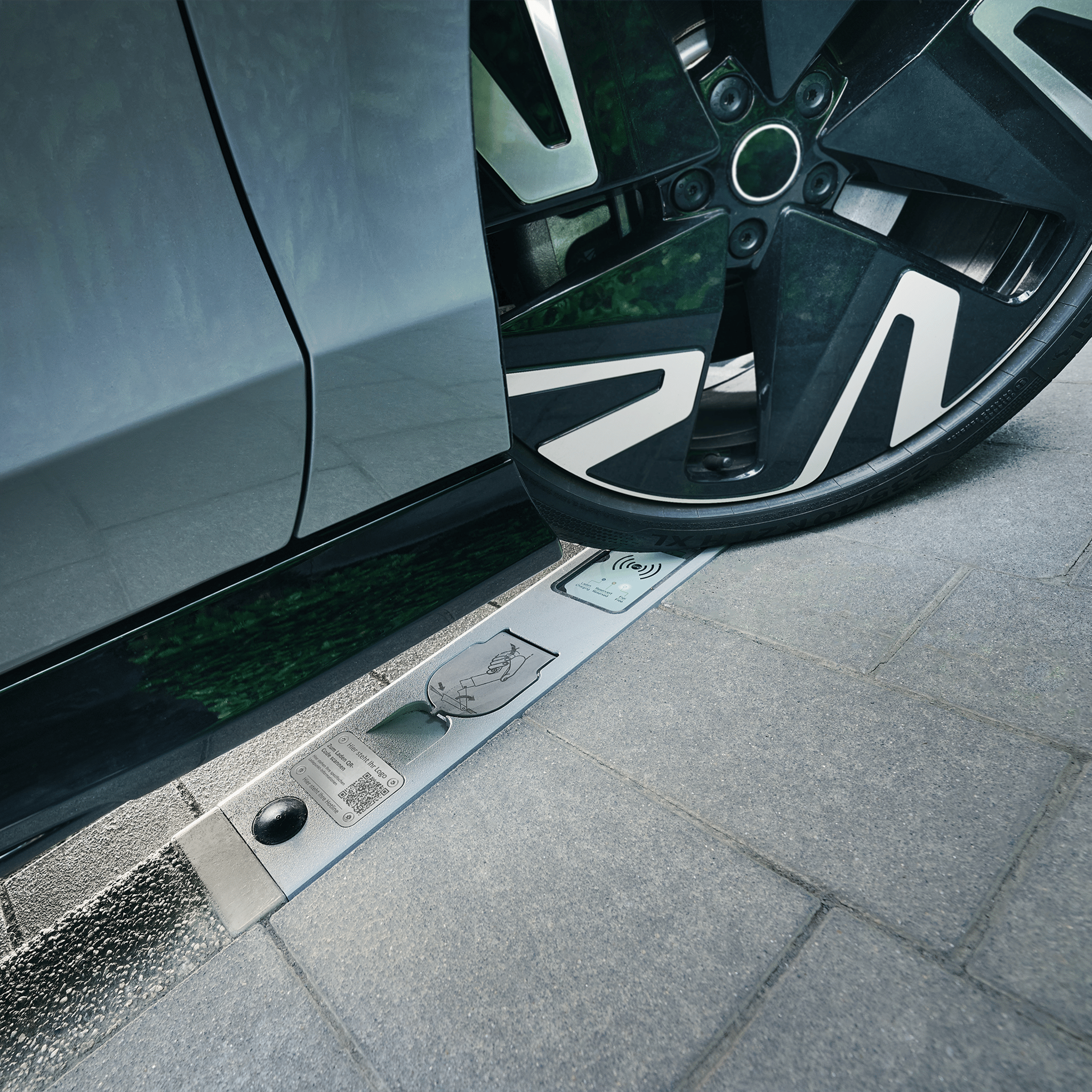 Rheinmetall Ladestation Ladebordstein Gen1.1 - INKL. Elektronikmodul (bis 22 kW, Eichrecht)