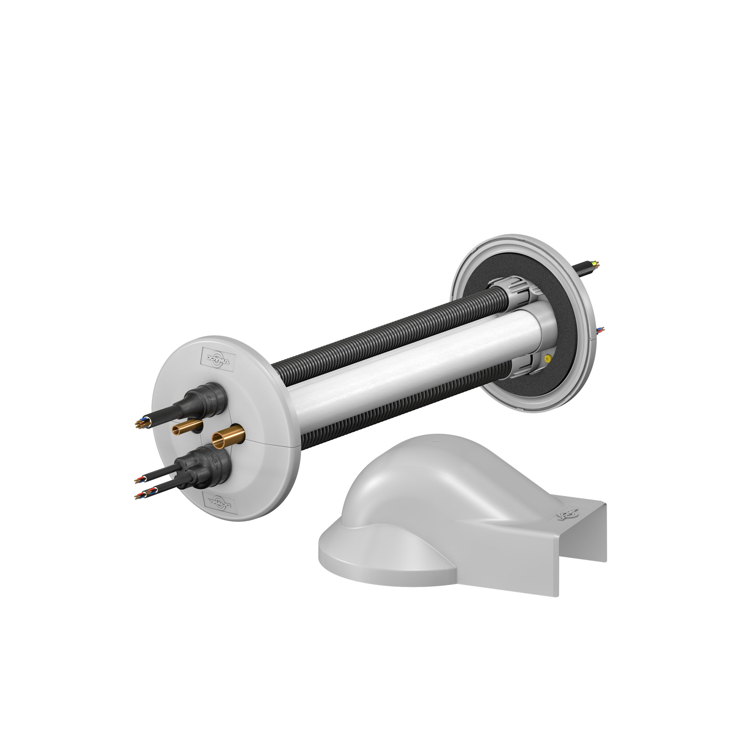 Doymafix HP/O-S Oberirdische Wanddurchführung für Wärmepumpen