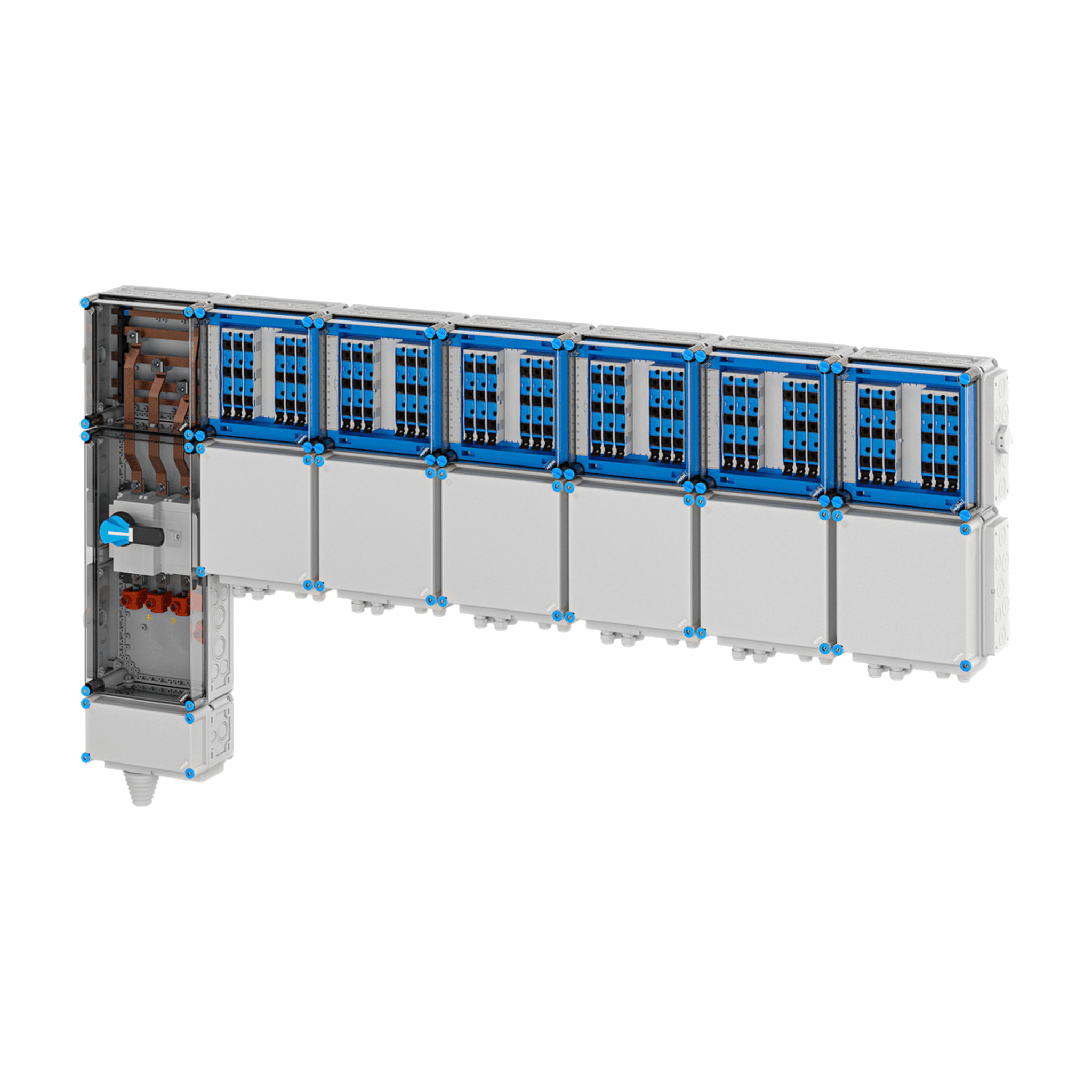 Hensel Mi EV Anschlussfertiger Unterverteiler für Ladestationen 11kW