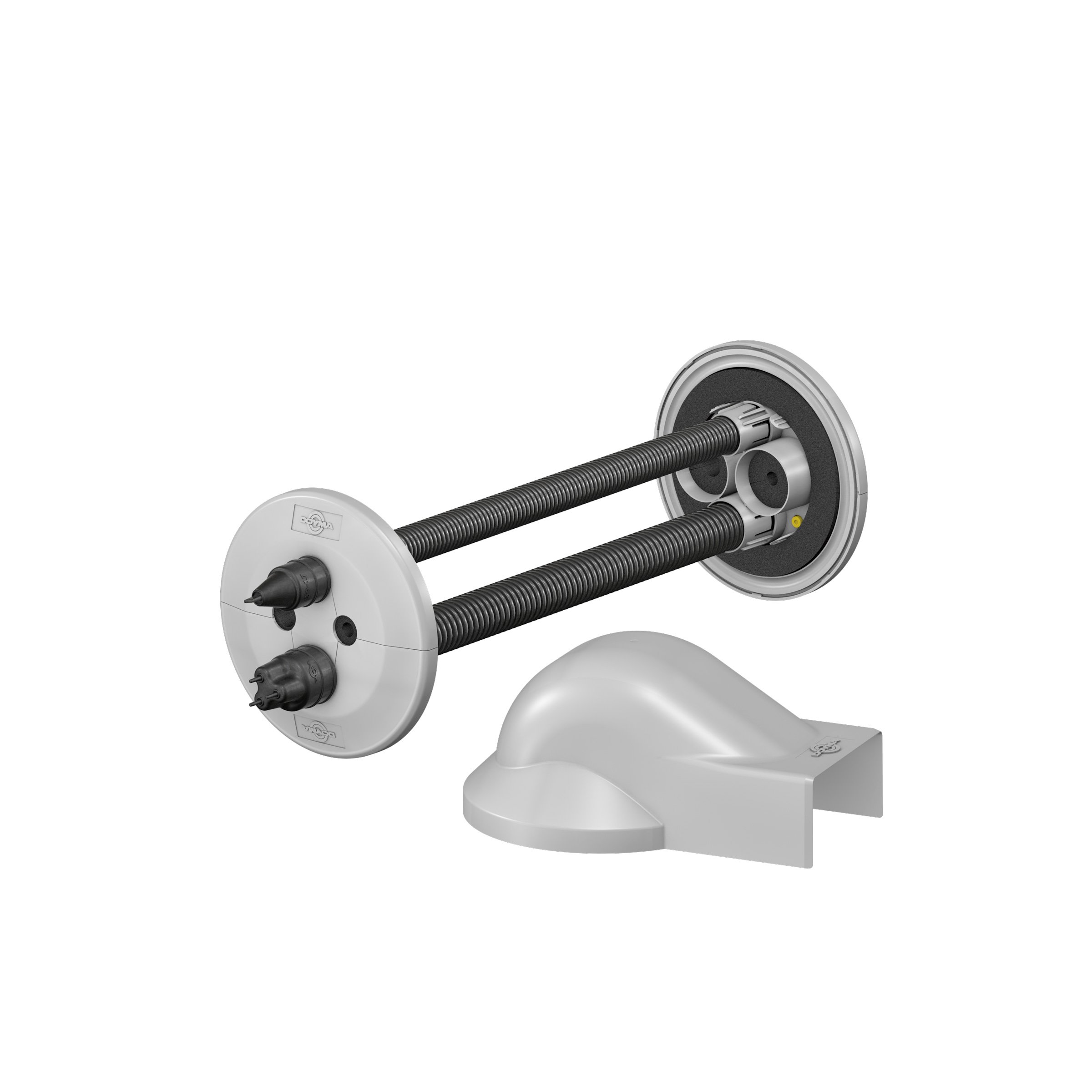 Doymafix HP/O-S Oberirdische Wanddurchführung für Wärmepumpen