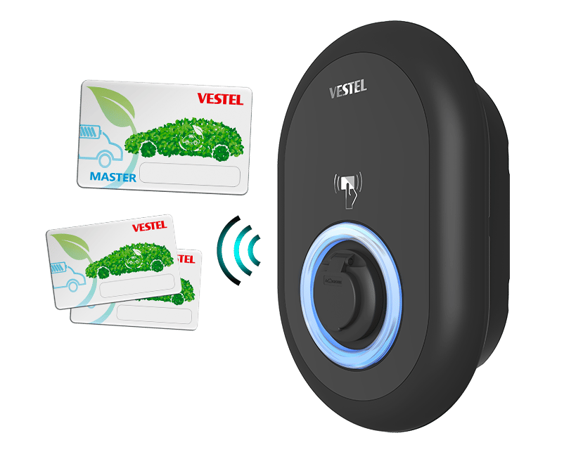 Vestel EVC04-AC22 Wallbox mit Ladesteckdose (bis 22 kW)