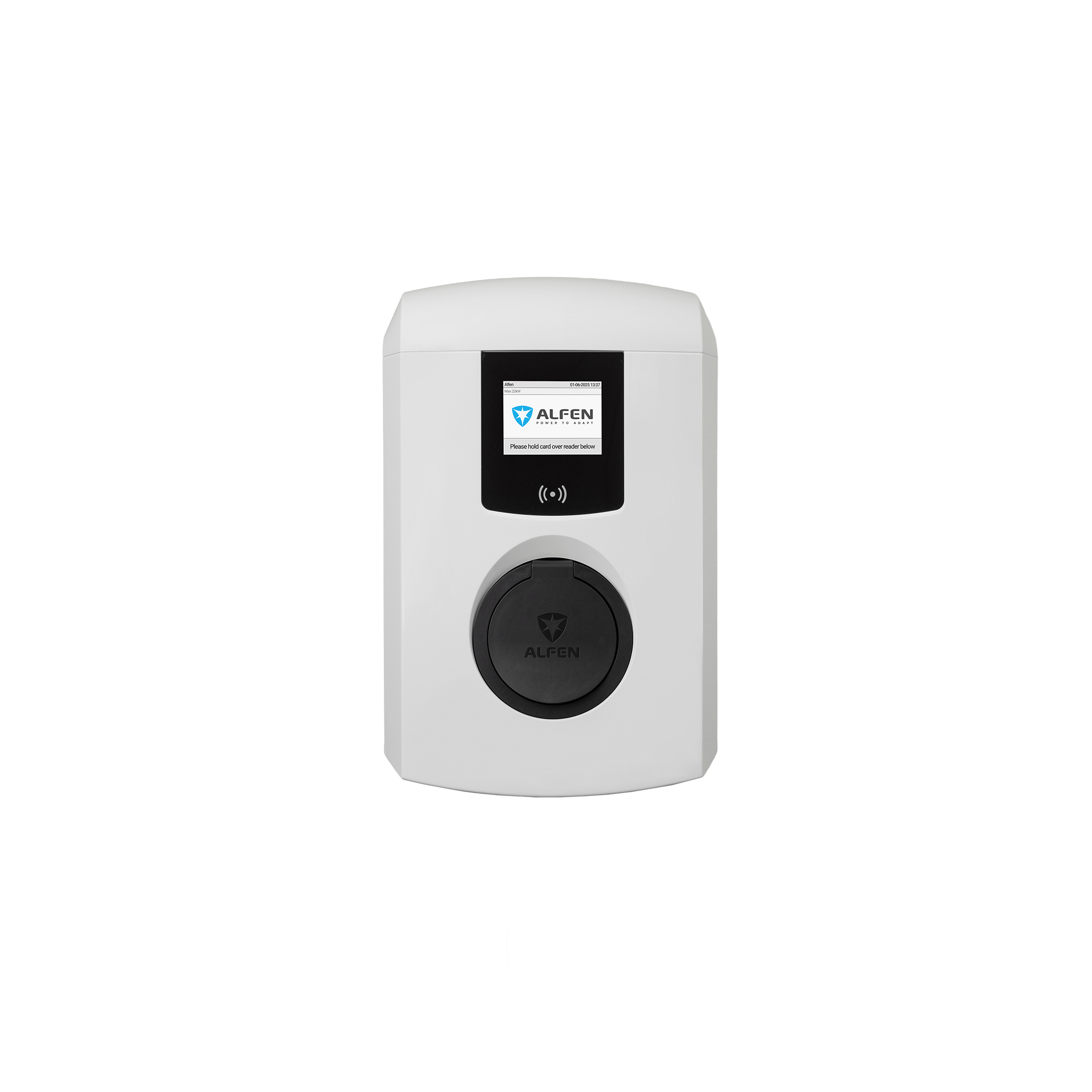 Alfen Eve Single Plus DE Wallbox mit Ladesteckdose (bis 22 kW, Eichrecht)