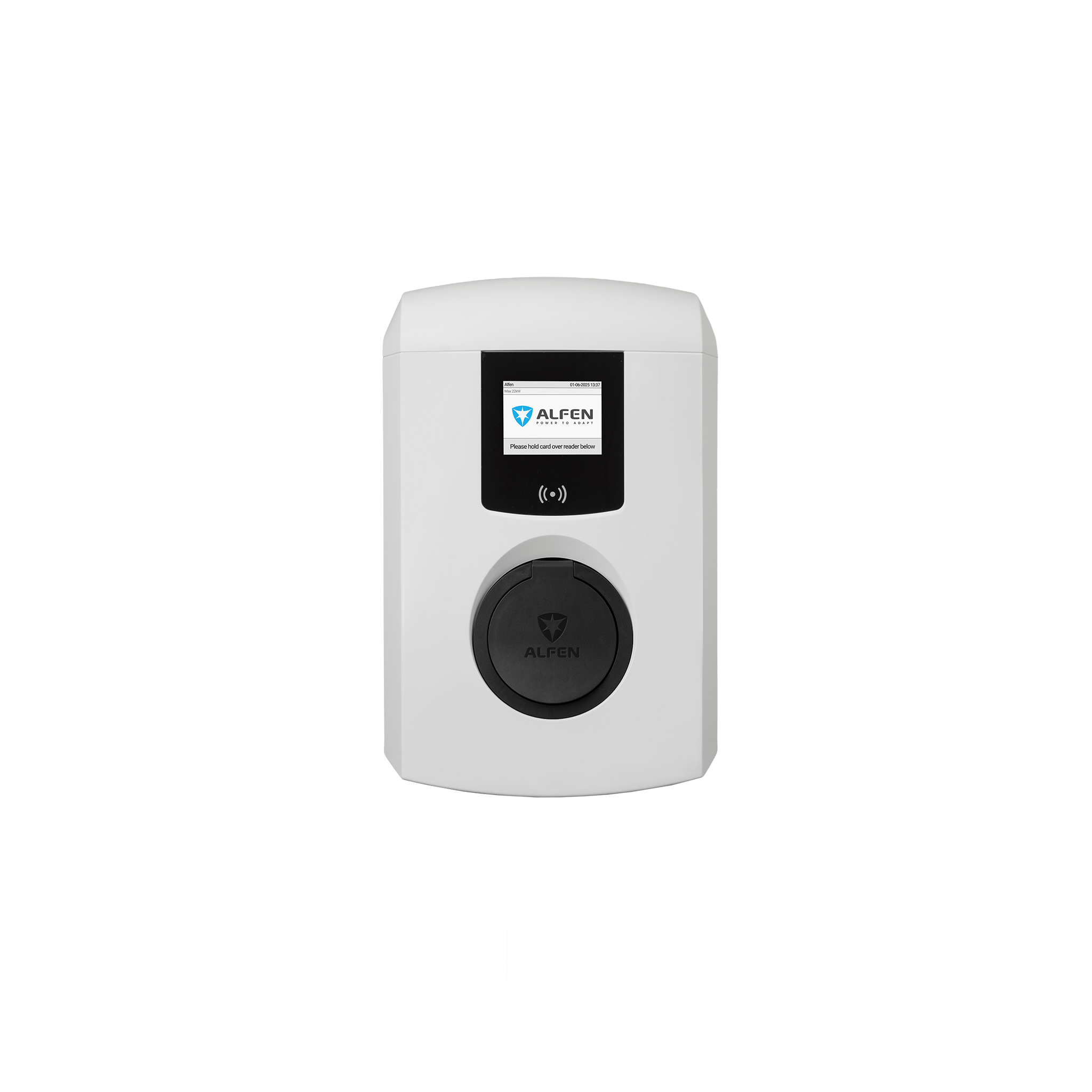 Alfen Eve Single Plus DE Wallbox mit Typ 2-Ladesteckdose (bis 22 kW, Eichrecht)
