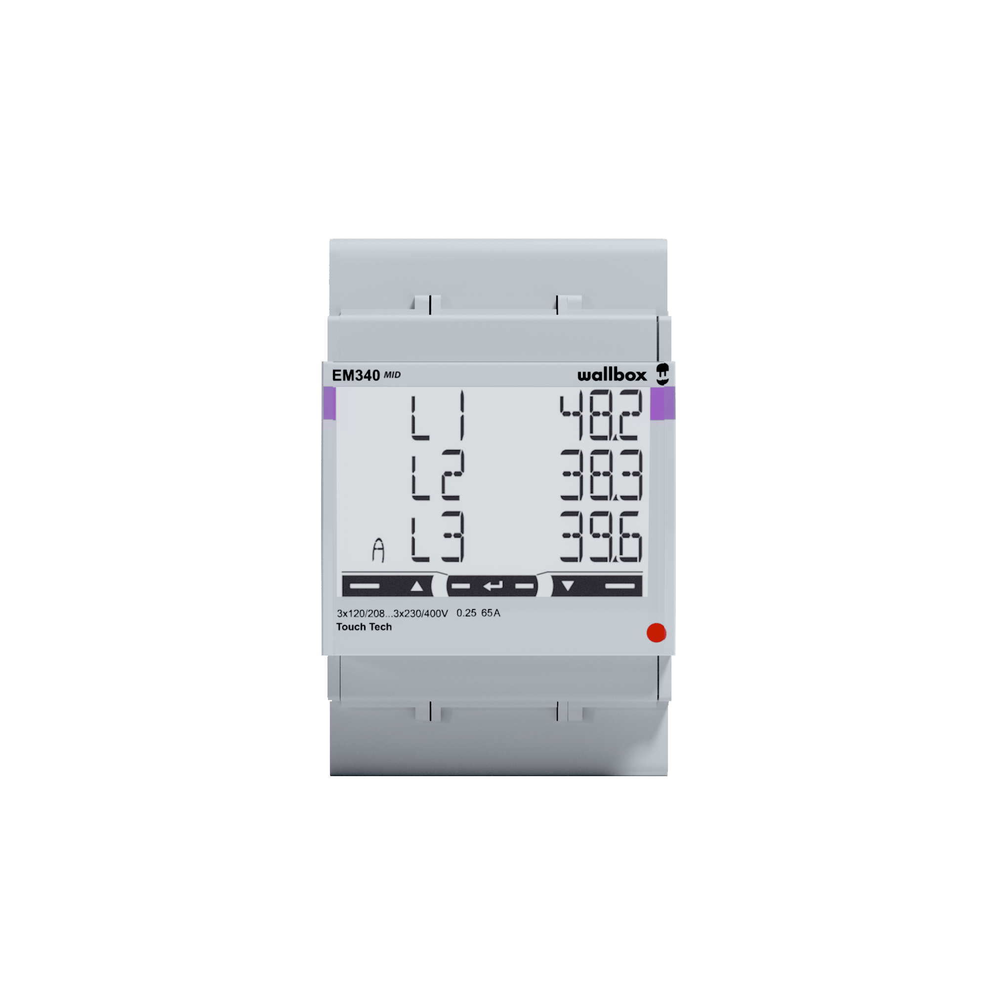 Wallbox Chargers Power Meter 3-phasig bis zu 65A - vorkonfiguriert für "Wallbox Chargers"