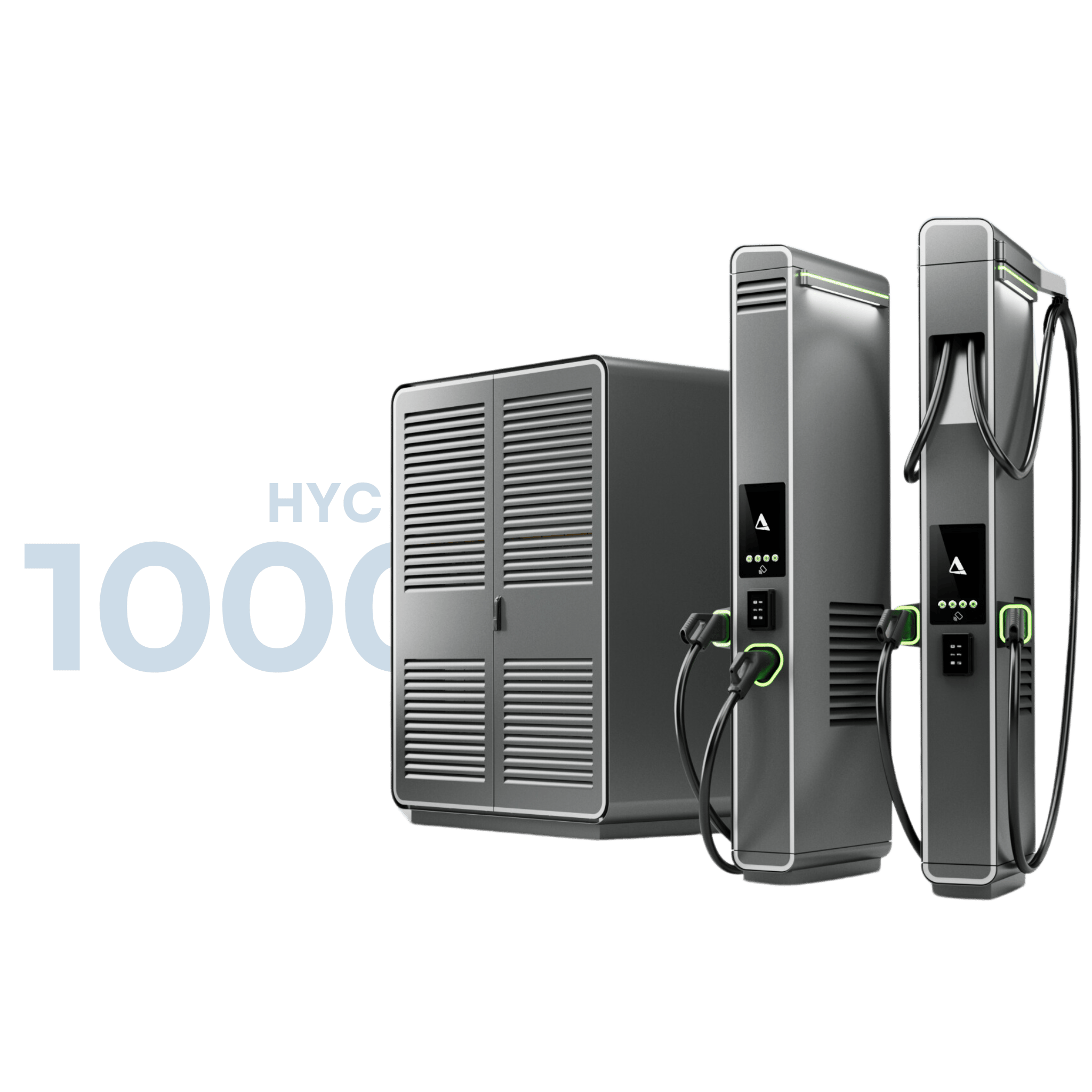 alpitronic hypercharger HYC1000 DC-Ladesystem (bis 1000 kW, Eichrecht, individuelle CCS und MCS Varianten)