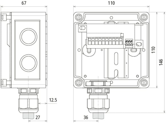 DEHNcube DCU EMOB 2 16 Überspannungsschutz