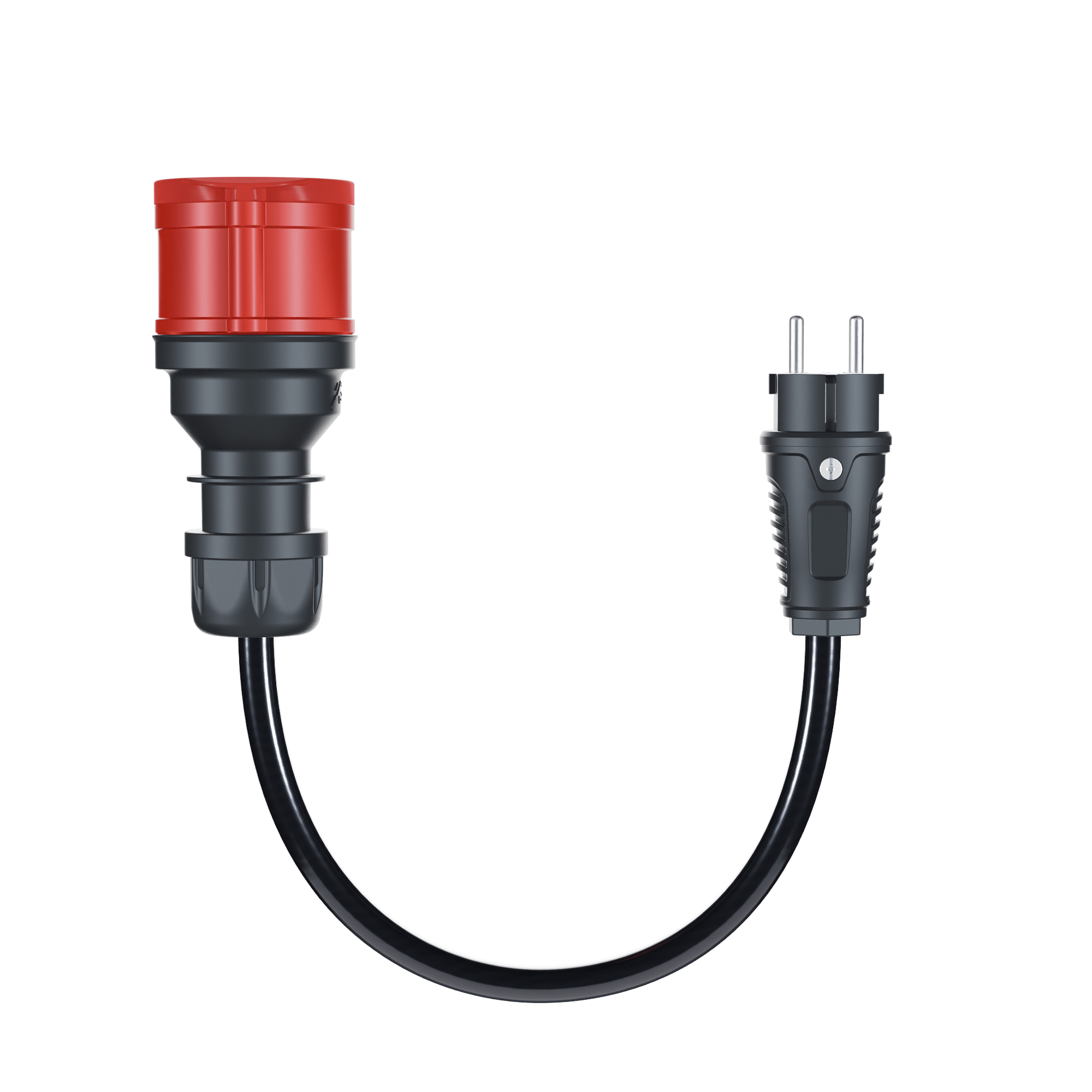 go-e Gemini Adapter 11 kW / CEE rot 16 A auf Schuko