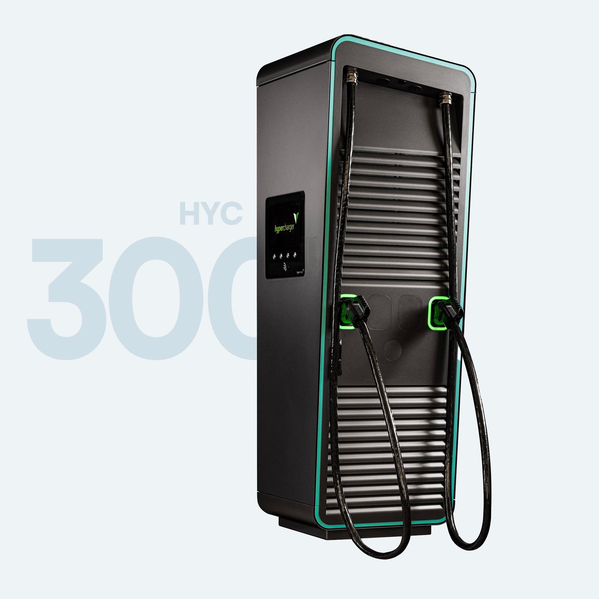 alpitronic hypercharger HYC300 Schnellladestation mit 2 CCS-Stecker (bis 300 kW, Eichrecht)