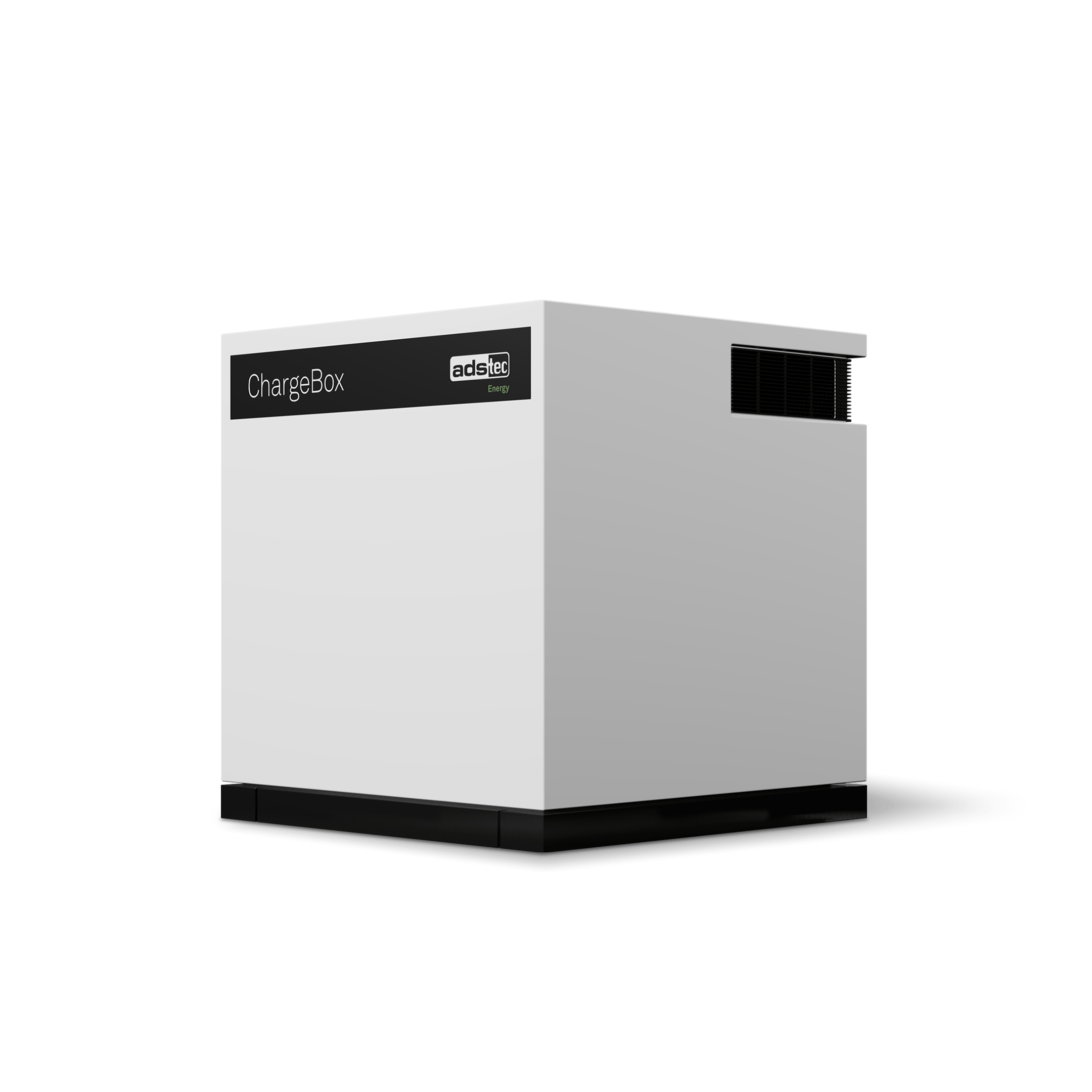 ADS-TEC Energy ChargeBox DC-Ladesäule (bis 320 kW) mit externem Batteriespeicher (140 kWh)