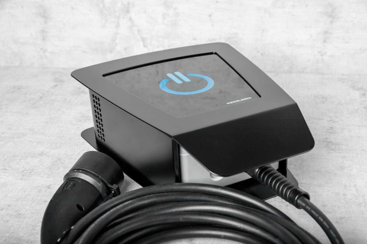 Heidelberg AMPERFIED Wallbox Home Eco mit Typ-2 Ladekabel (bis 11 kW)