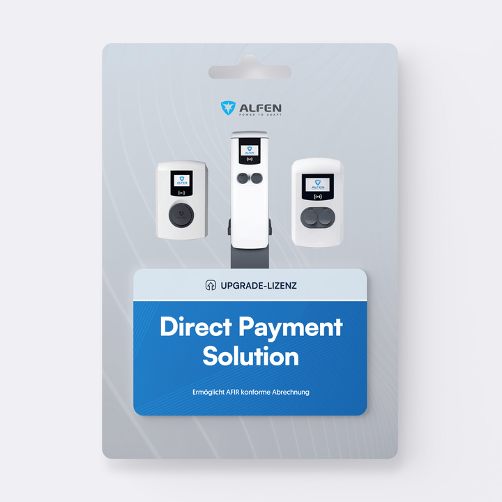 Alfen Softwarelizenz Direct Payment Solution (Giro-e und dynamischer QR-Code)