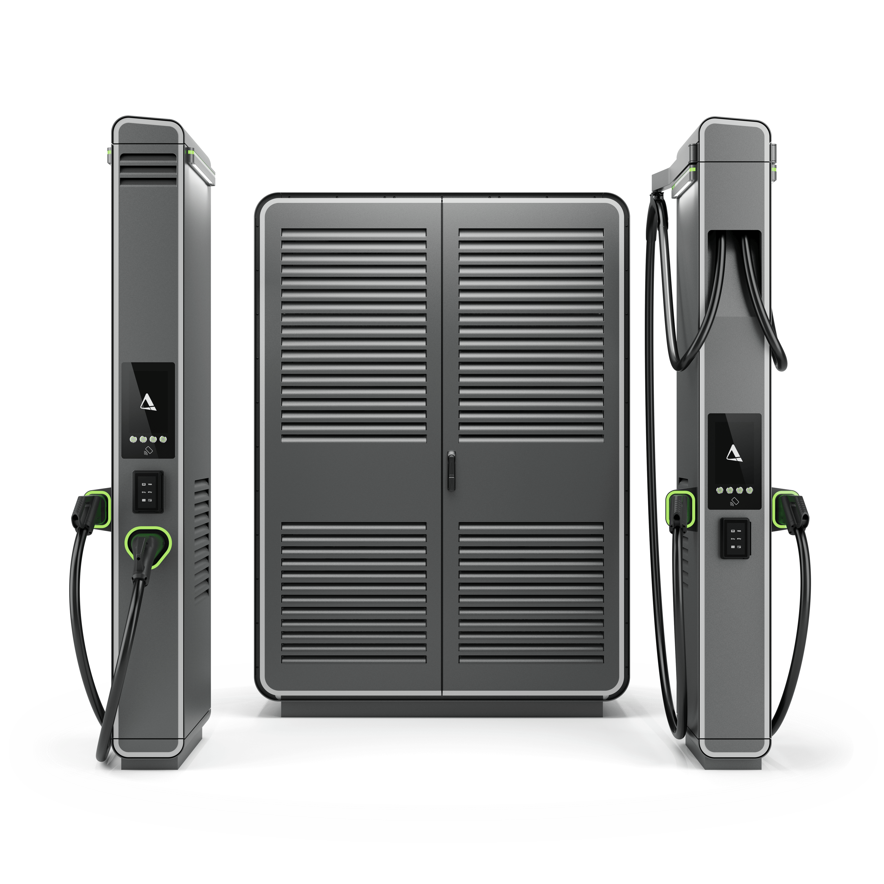 alpitronic hypercharger HYC1000 DC-Ladesystem (bis 1000 kW, Eichrecht, individuelle CCS und MCS Varianten)