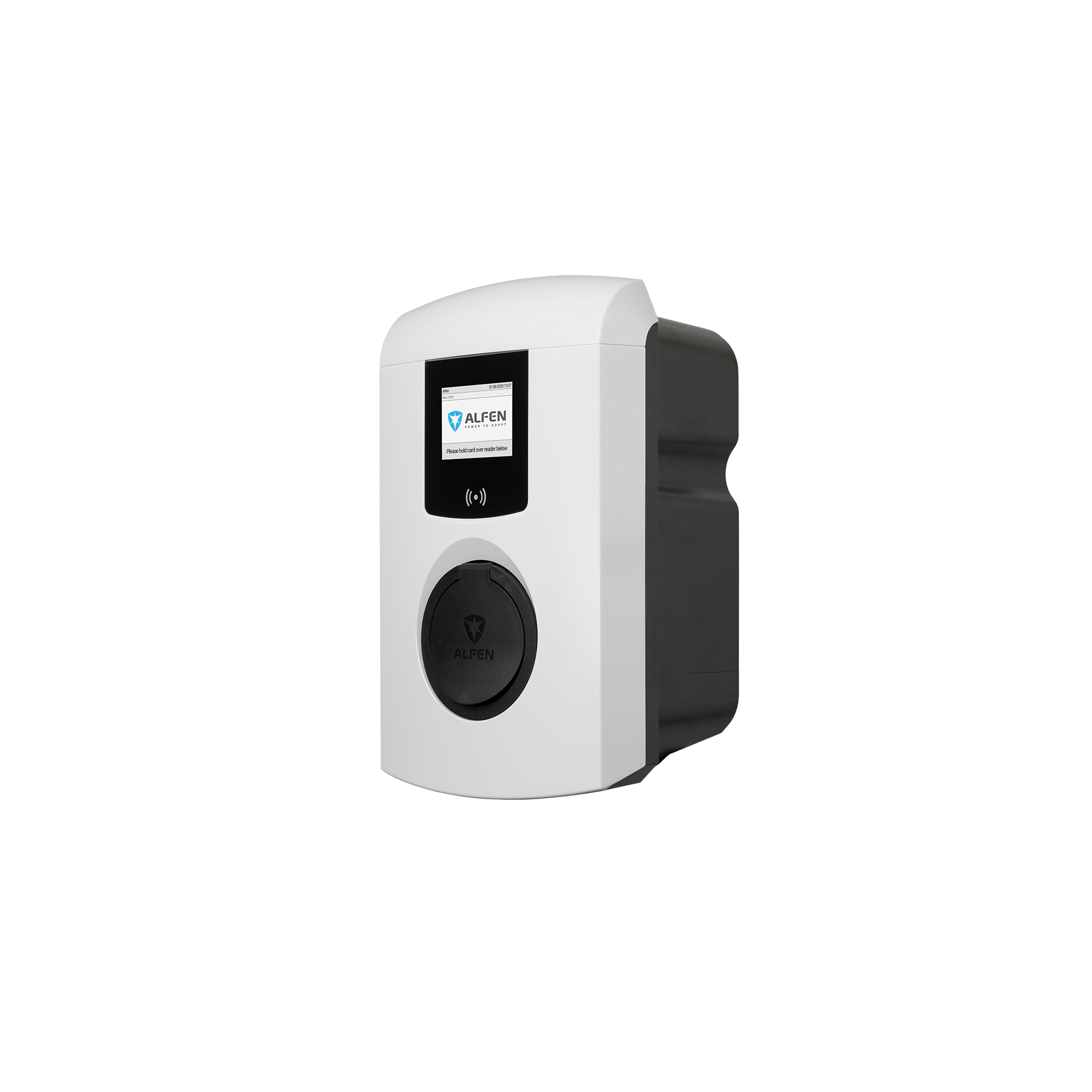 Alfen Eve Single Plus DE Wallbox mit Typ 2-Ladesteckdose (bis 22 kW, Eichrecht)