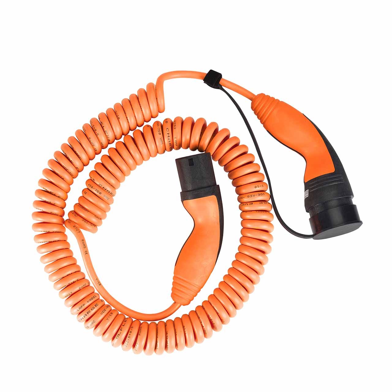 Lapp Ladekabel spiral  (bis 11  kW) Typ 2 - Typ 2