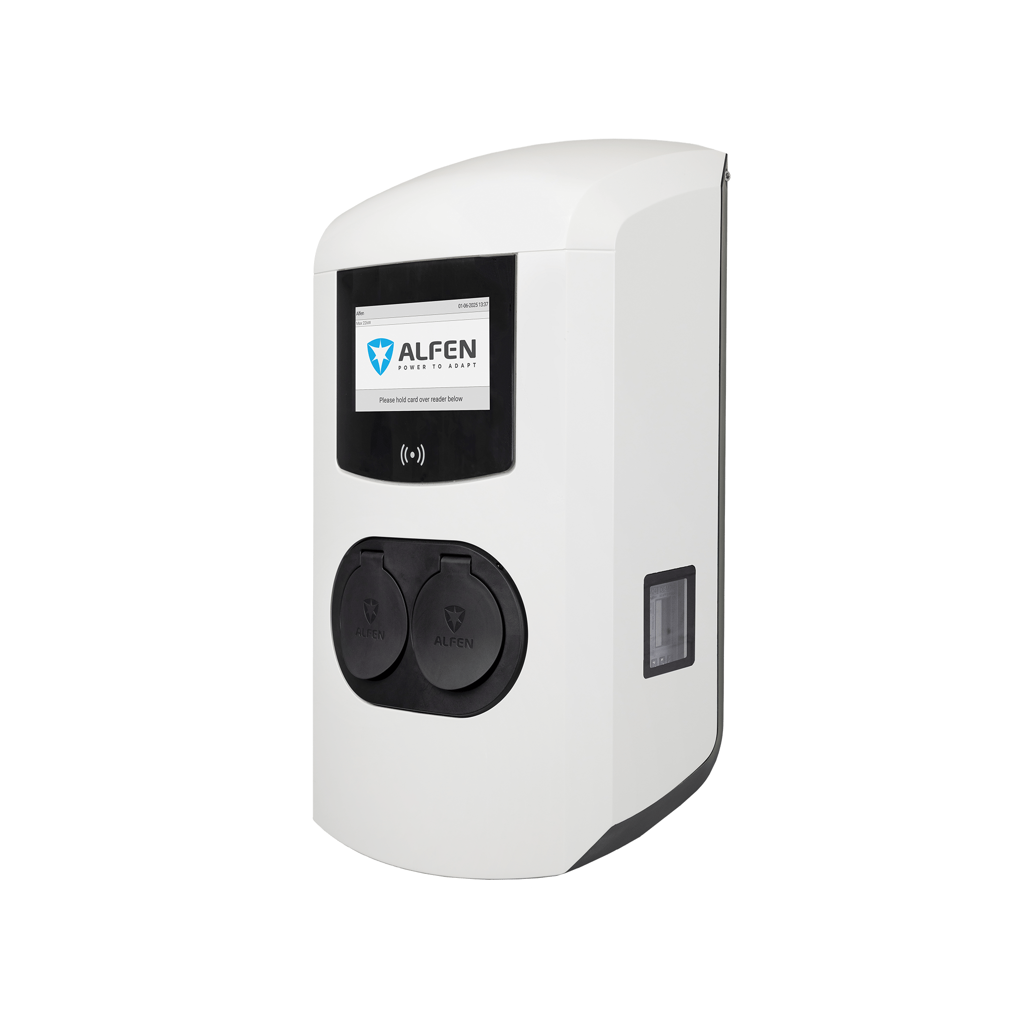 Alfen Eve Double Plus DE Wallbox mit 2 Ladesteckdosen (bis 22 kW, Eichrecht)