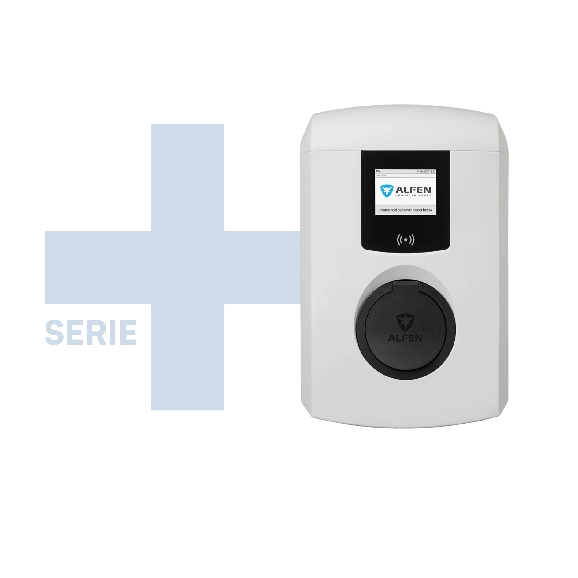 Alfen Eve Single Plus DE Wallbox mit Ladesteckdose (bis 22 kW, Eichrecht)