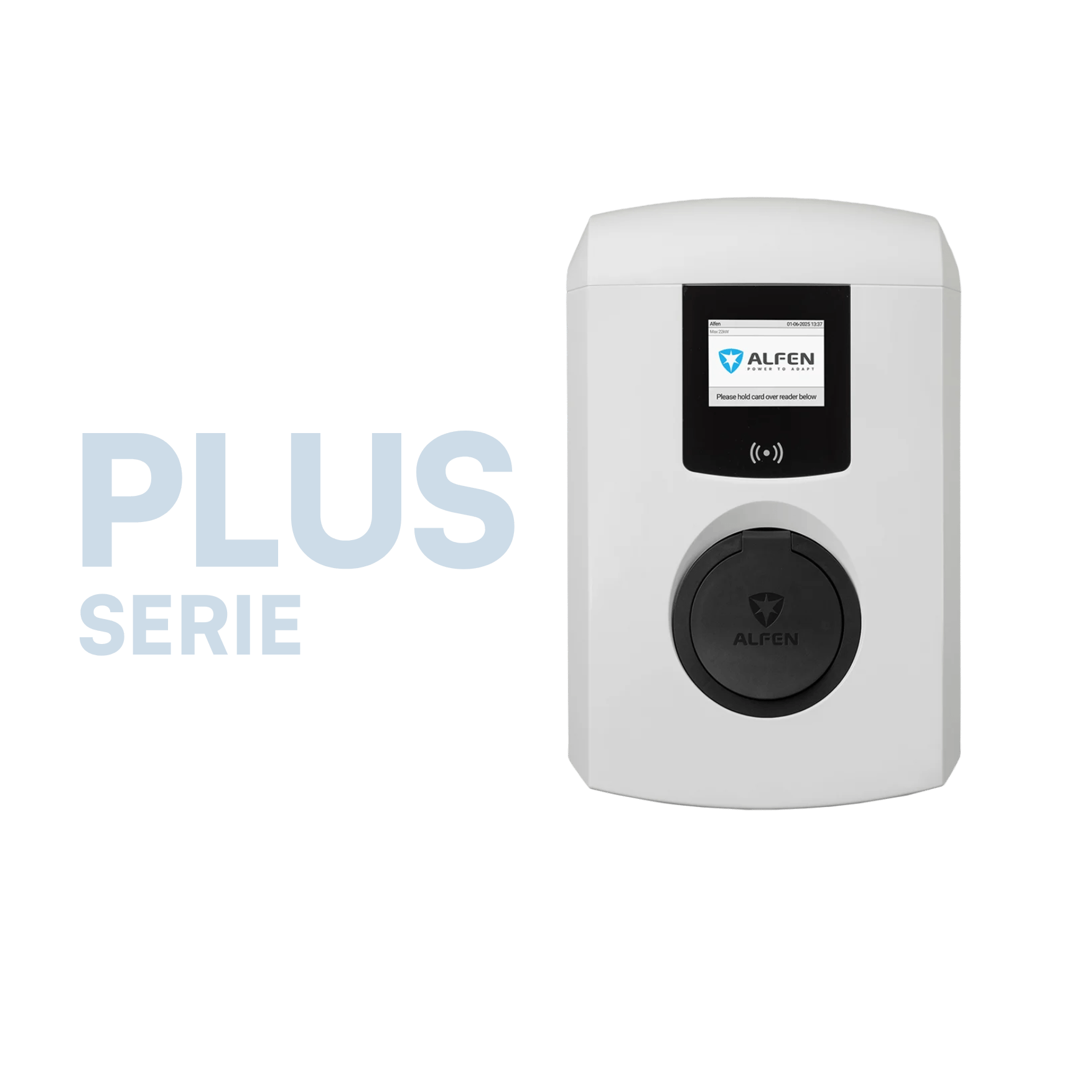 Alfen Eve Single Plus DE Wallbox mit Typ 2-Ladesteckdose (bis 22 kW, Eichrecht)
