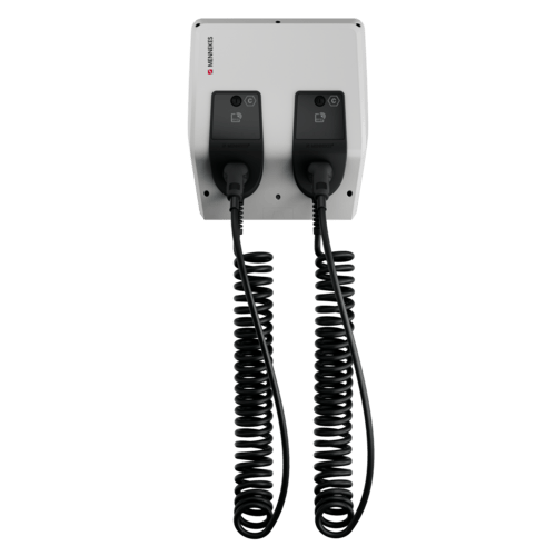 MENNEKES AMTRON Professional Twincharge mit 2 Typ 2-Ladekabeln (bis 22 kW, Eichrecht)