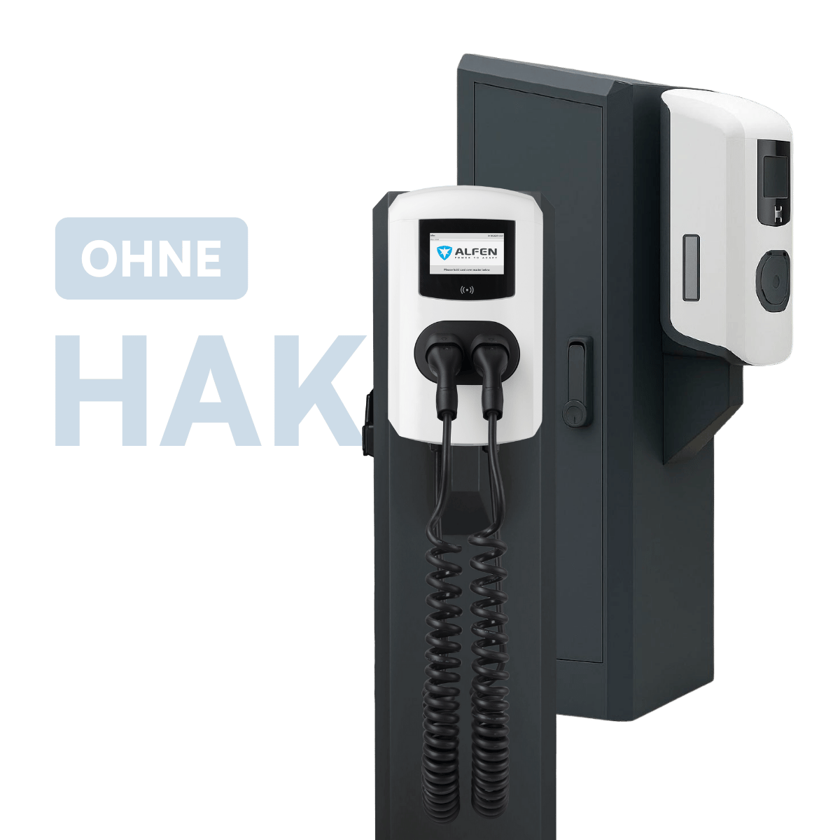 Alfen Eve Double Plus Public AC-Ladesäule ohne HAK (bis 22 kW, Eichrecht) - Nachfolger PG-line