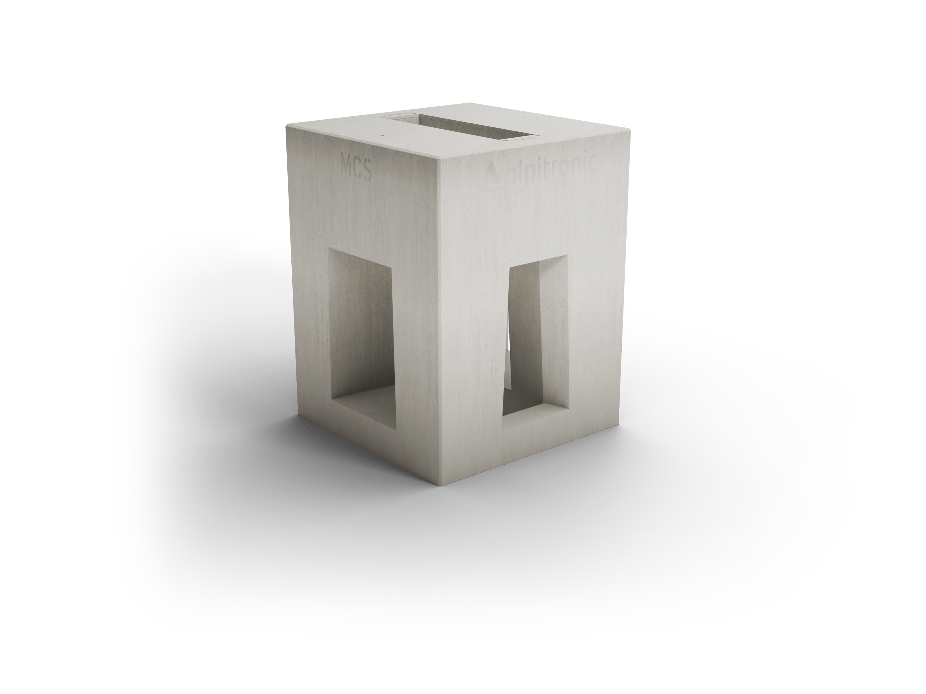 Betonfundament für Alpitronic HYC1000 MCS Dispenser